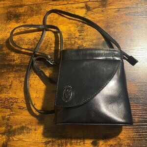 Pelle Black Small Crossbody